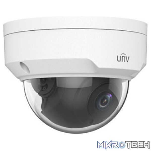 Uniview 2MP Vandal-resistant Network IR Fixed Dome Camera - CCTV - Image 2